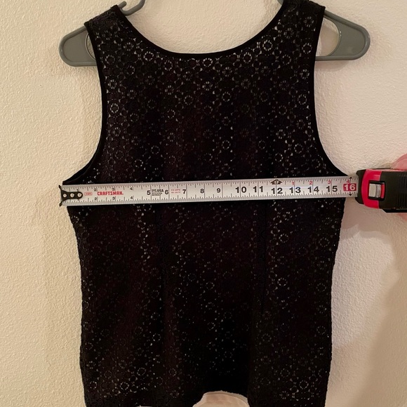 J. Crew Leslie Lace Shell Tank Top - Picture 5 of 5